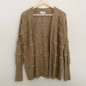 Loop Stitch Open Front Cardigan Knox Rose from Target